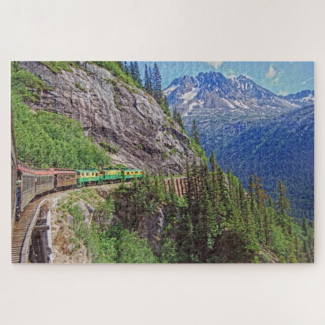 Historic Yukon Train, Canada Jigsaw Puzzle (Horizontal)