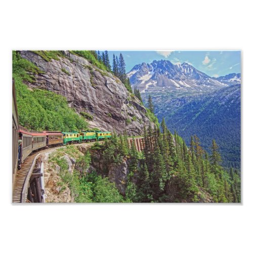 Historic Yukon Train Canada Poster