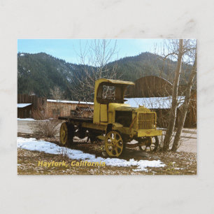 Historical 1912 Truck..... Postcard