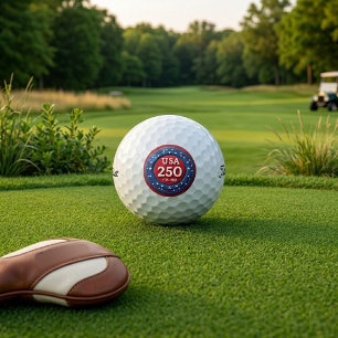Historical America Independence 250th Anniversary Golf Balls