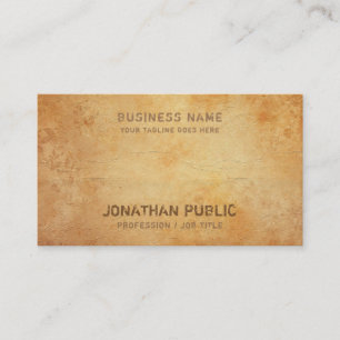 Historical Antic Look Design Creative Inspiration Business Card