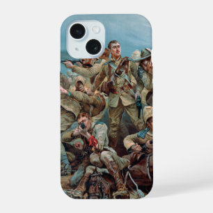 Historical British Victorian Boer War painting iPhone 15 Case