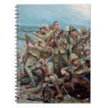 Historical British Victorian Boer War painting Notebook