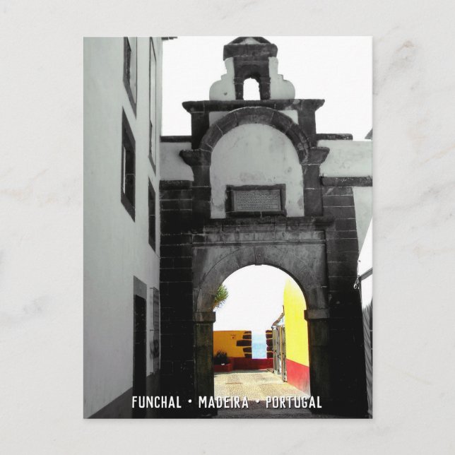 Historical Buildings : Funchal, Madeira (Portugal) Postcard (Front)
