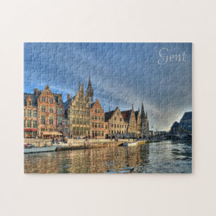 Historical center of Gent, Belgium Jigsaw Puzzle