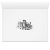 Historical Costumes Greeting/Note Card (Inside Horizontal (Bottom))