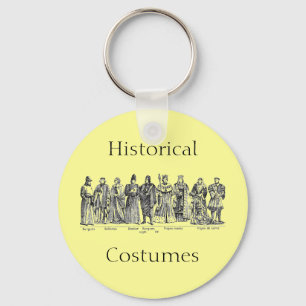 Historical Costumes Keychain