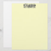 Historical Costumes Letterhead (Front/Back)