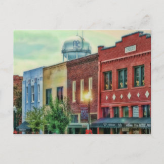historical downtown McKinney Texas Postcard