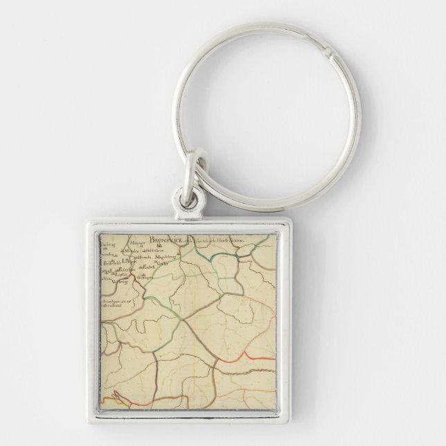 Historical Germany and Austria Keychain (Front)