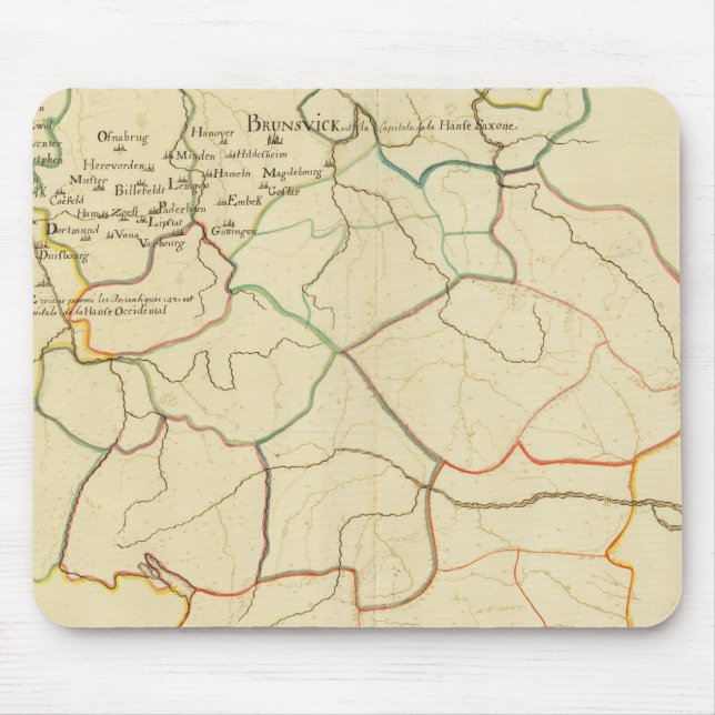 Historical Germany and Austria Mouse Pad (Front)