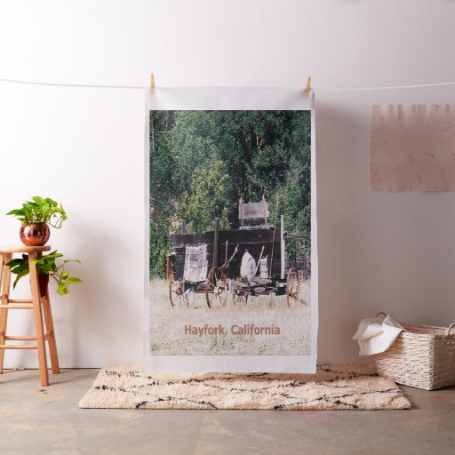 Historical Gold Rush wagon...... Fabric