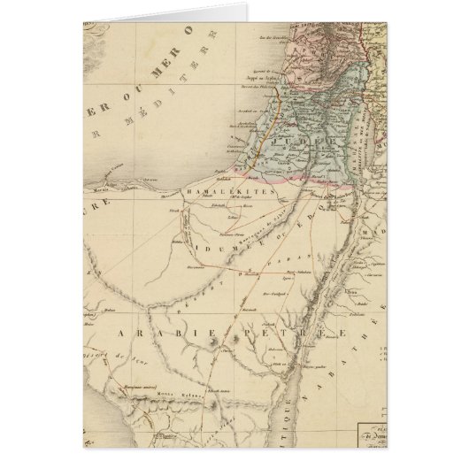 Historical Jerusalem, Palestine Cards (Front)