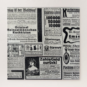 Historical Kiev: 1917 Newspaper Illustration Jigsaw Puzzle