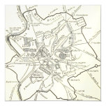 [ Thumbnail: Historical Map of The City of Rome Invitation ]