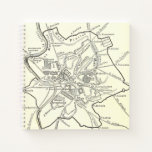 [ Thumbnail: Historical Map of The City of Rome Notebook ]