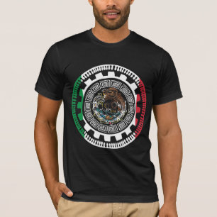 Historical Mexican Aztec Mexico Maya Calendar T-Shirt