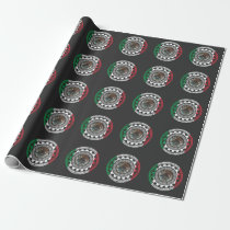 Historical Mexican Aztec Mexico Maya Calendar Wrapping Paper