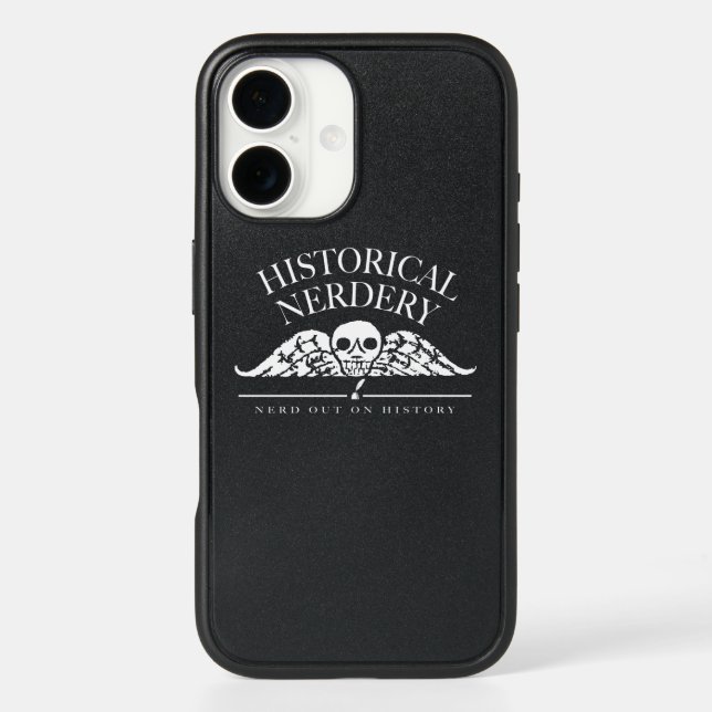 Historical Nerdery iPhone Otterbox Case (Back)