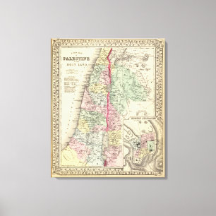 Historical Palestine Canvas Print