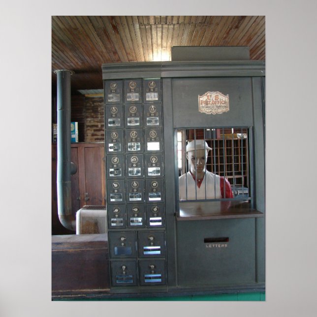 Historical Post Office Poster (Front)