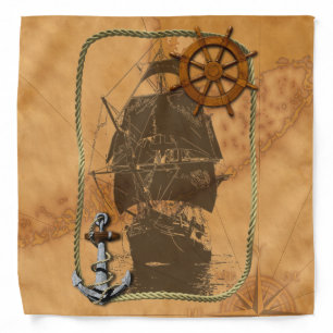 Historical Sailing Ship Bandana