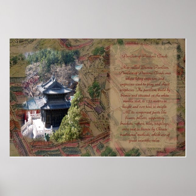 Historical Summer Palace Print (Front)
