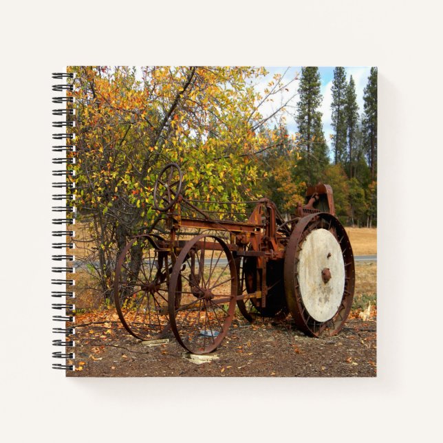 Historical tractor.... notebook (Front)