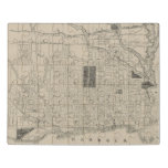 [ Thumbnail: Historical, Vintage Map of Toronto, Canada Jigsaw Puzzle ]