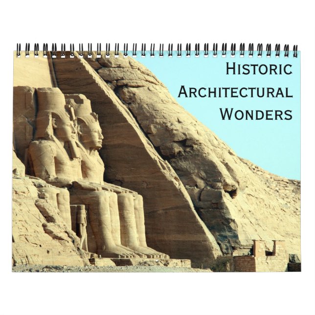 historical wonders 2026 calendar (Cover)