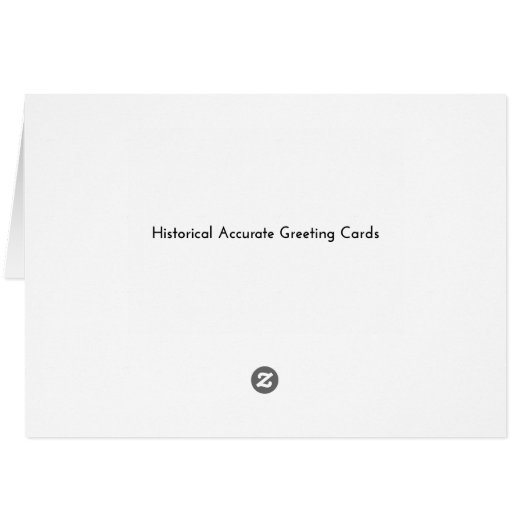 Historically Accurate Holiday Cards: Passover (Back Horizontal)