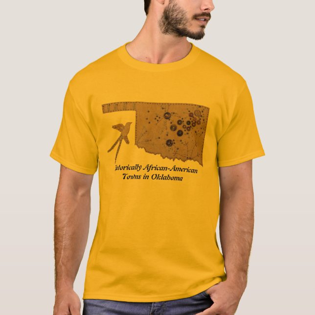 Historically African-American Towns in Oklahoma T-Shirt (Front)