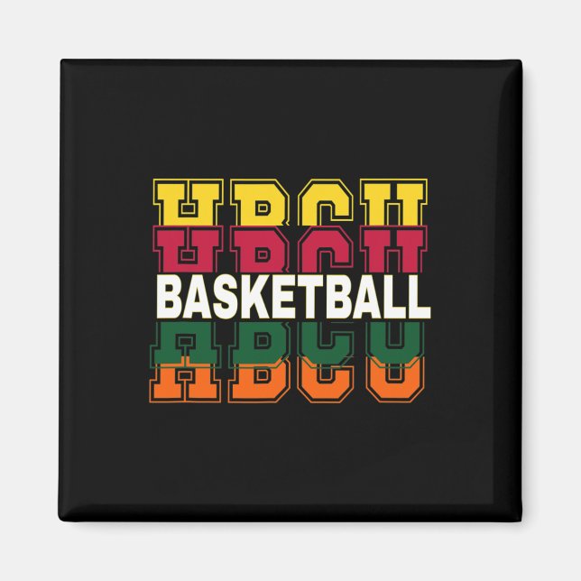Historically Black College University Basketball P Magnet (Front)
