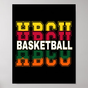 Historically Black College University Basketball P Poster