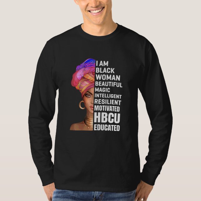 Historically Black College University Student Hbcu T-Shirt (Front)