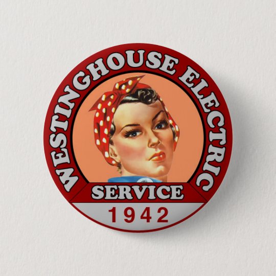 HistoricallyInspired Rosie the Riveter Badge Pin