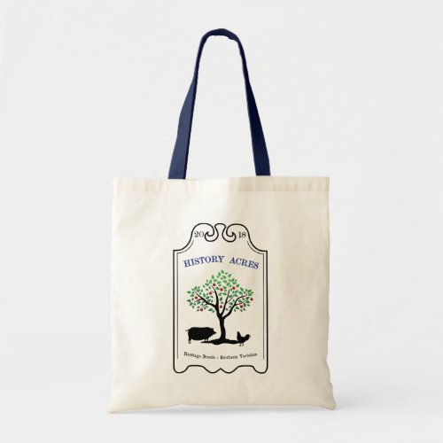 History Acres Grocery Tote 