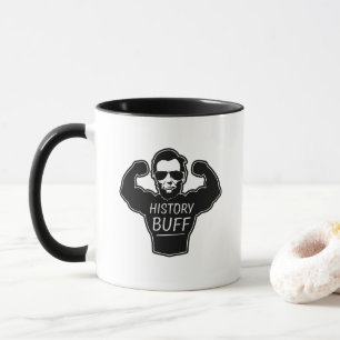 History buff funny coffee mug