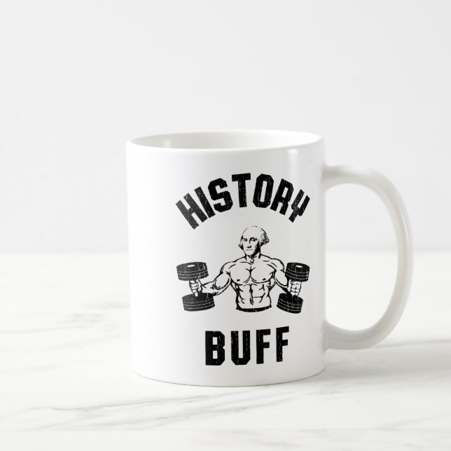 History Buff Funny George Washington Workout , Sma Coffee Mug (Right)