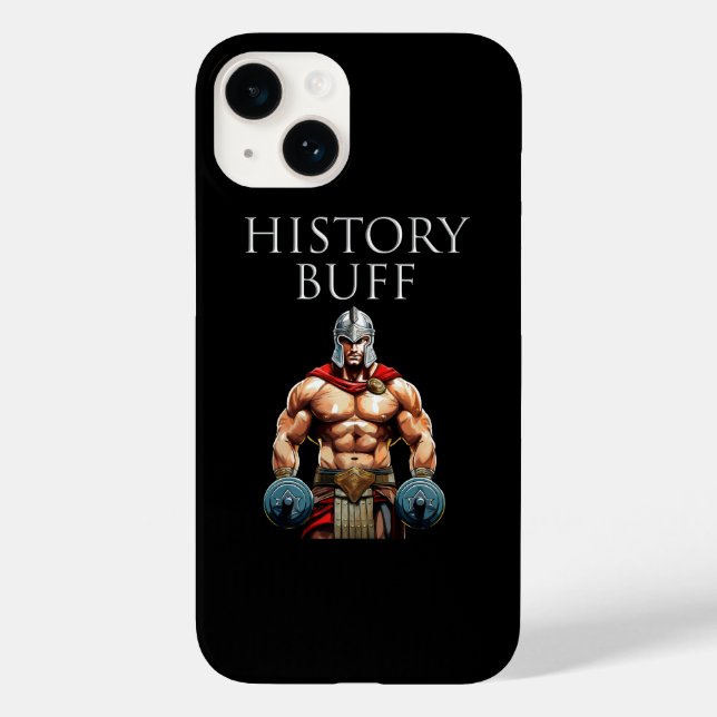 History Buff Roman Centurion Case-Mate iPhone Case (Back)