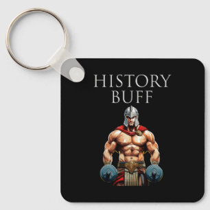 History Buff Roman Centurion Keychain