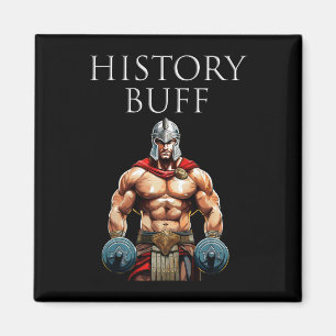 History Buff Roman Centurion Magnet