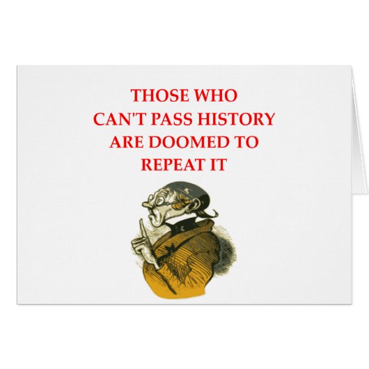 HISTORY CARDS (Front Horizontal)