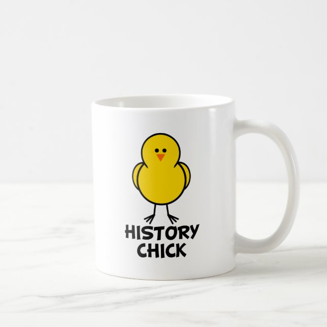 History Chick Coffee Mug (Right)