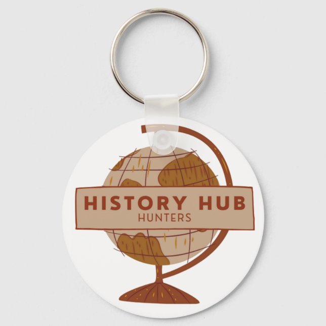 History Hub Hunters Keychain (Front)