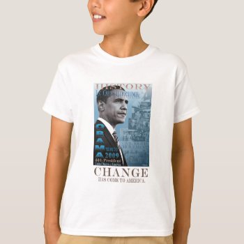 History In Our Lifetime Tshirt (civil Rights) by thebarackspot at Zazzle
