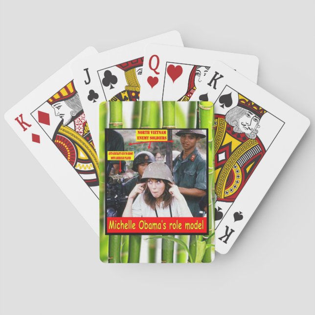 HISTORY LESSON FOR YOUNG AMERICANS POKER CARDS (Back)