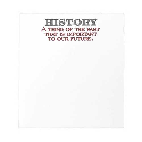 History Notepad