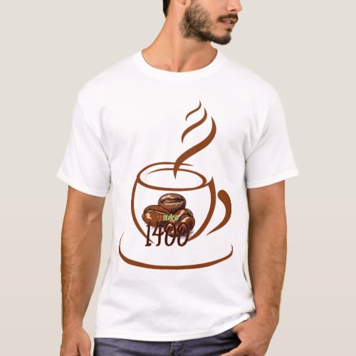 History of coffee T_Shirt