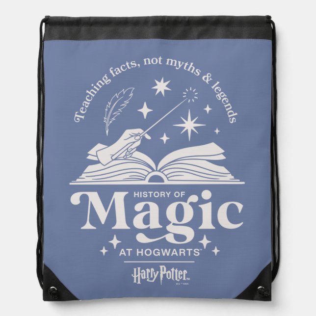 History of Magic at HOGWARTS™ Drawstring Bag (Front)